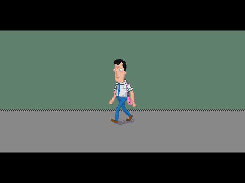 Nathan Walking Cycle animate animation cycle game nathan pixel art pixelated quest walk walk cycle