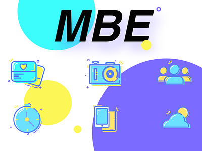 MBE Icon design icon mbe