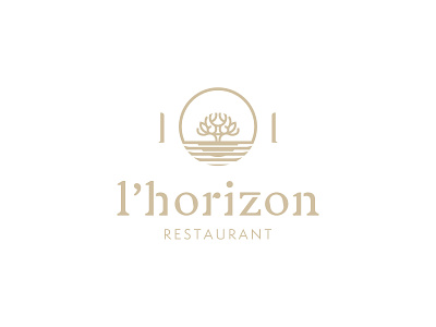 L'horizon restaurant - logo