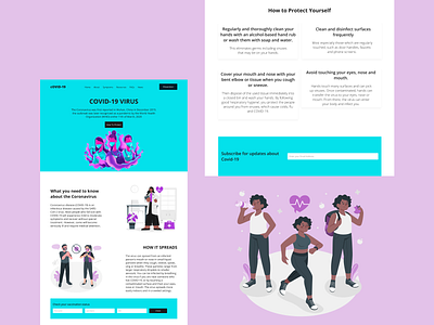 Covid-19 Landing page