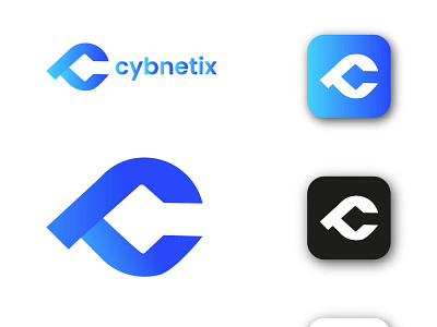 custom letter c logo design
