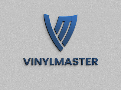 Modern vm logo v m initial letter design graphic vector image