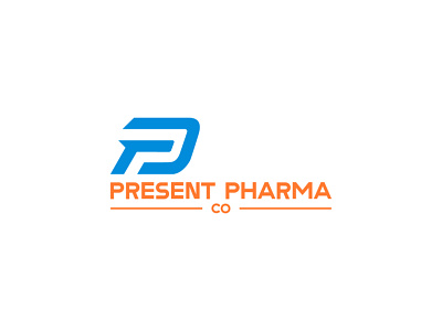 Creative present Pharma logo design 2022