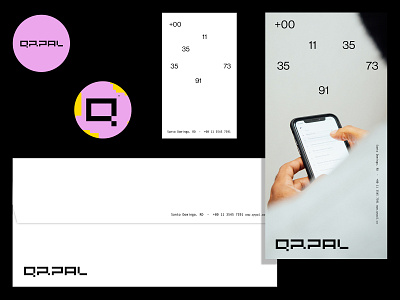 QRPAL bitcoin brand brand design branddesign branding design designer identity logo logos logotype pixel type