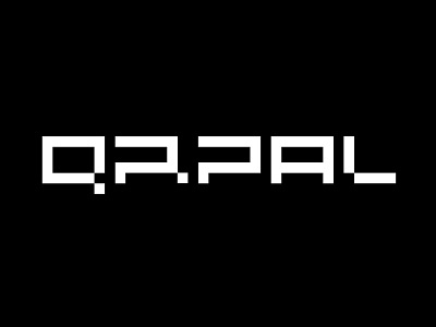QRPAL bitcoins brand branding design identity logo logodesign logodesigner logodesignersclub logos logotype type