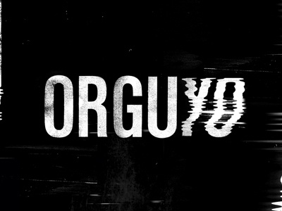 Orguyo brand logo scan theatre