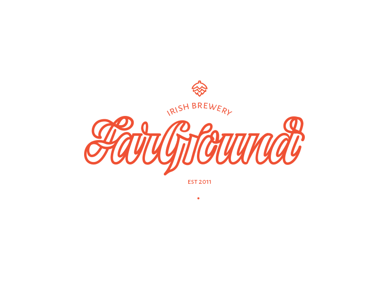 FarGround ─ lettering logotype