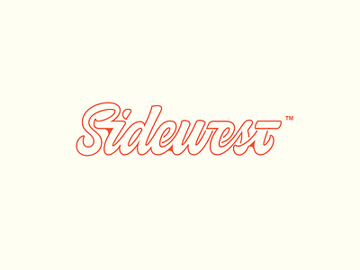 Sidewest lettering logotypes typography