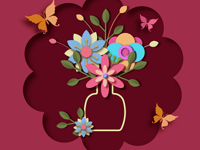 flowers illustration vector