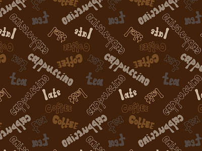 late pattern illustration typography vector