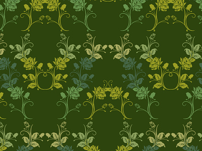 green pattern