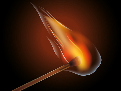 Fire illustration vector