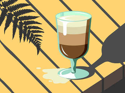 MORNING COFFEE illustration vector