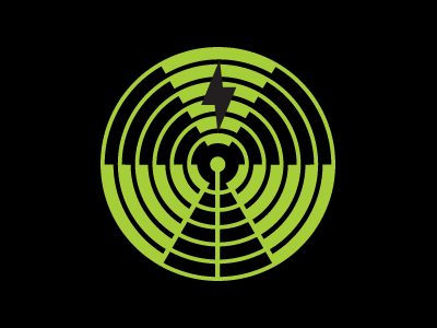 Radio Activist Logo activist logo radio radio tower radio wave radioactive