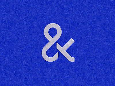 Ampers & Ampers ampersand and ben stafford design geometric logo mark