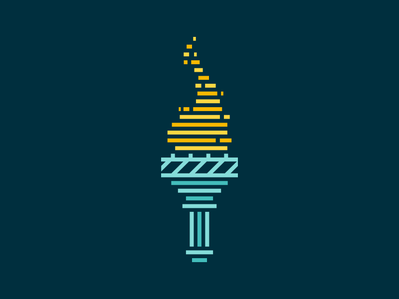 Liberty Torch by Ben Stafford on Dribbble