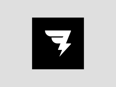 Flash Dash 2.0 ben stafford bolt dash dashboard fast flash flash dash icon logo mark quick wing