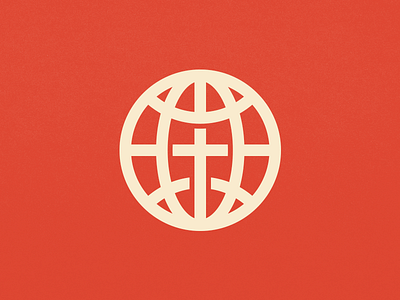John 3:16 ben stafford church cross globe logo