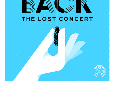 "We Have to Go Back" Poster - Bottom baton concert conductor gig poster hand illustration lost michael giacchino orchestra plane tv show vector textures
