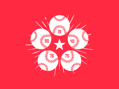 5x Champs baseball cincinnati illustration major league mlb ohio reds star stitching townie made tshirt