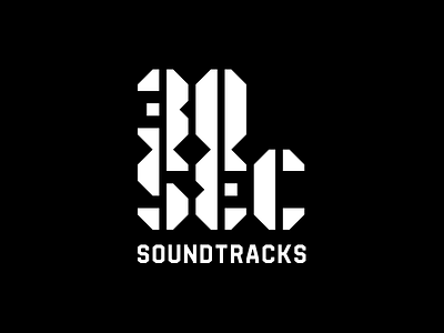 30 Second Soundtracks Logo ben stafford cinematic custom lettering instacast instagram logo music podcast soundtrack stencil type storytelling