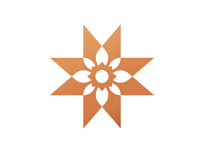 Ohio Legacy Logo amish star ben stafford burgee dahlia flag flower legacy logo ohio quilt