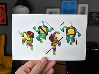 Heroes in a Half Shell - Print