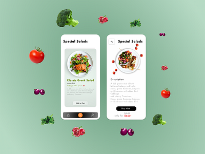 Online Salad Delivery Mobile App