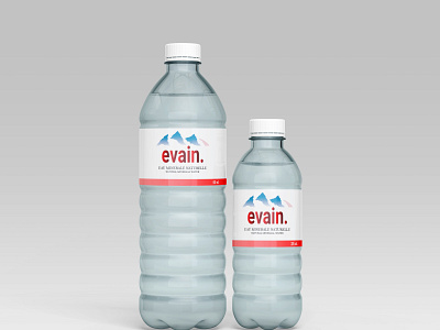 Mineral Water Bottle Label Design label label design label packaging labels nurmdmridha package design water water bottle