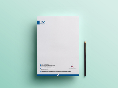 Letterhead Design graphicdesign letterhead letterhead design letterhead design mockup nurmdmridha