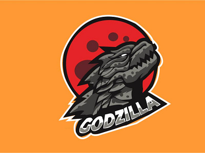 Godzilla logo by kenzie muhtadi on Dribbble