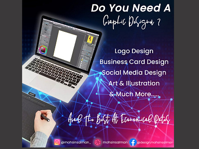 Post For Social Media FB/IG 3d animation branding facebook post graphic design instagram post logo motion graphics post post design social media design