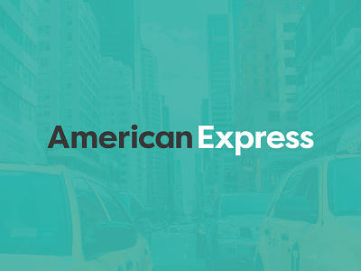 American Express Concept amex brand card credit express logo
