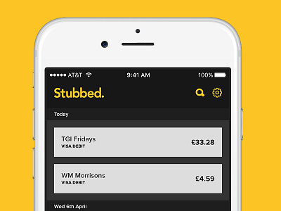 Stubbed App