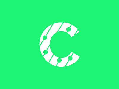 Chord 'C' Icon icon letter logomark