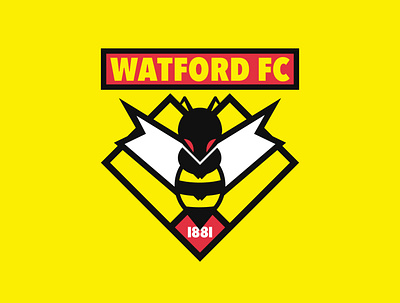 Watford Logo Concept brand branding design football logo soccer