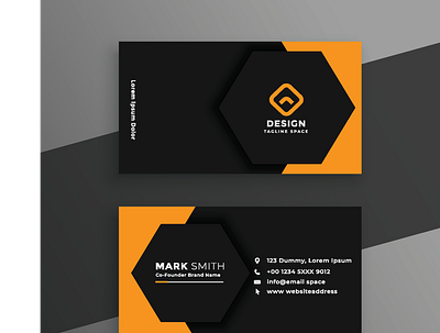 Business card branding business card design graphic design visiting card