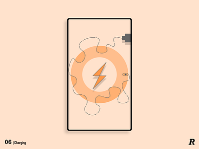 06 Charging charging dailyui wallpaper