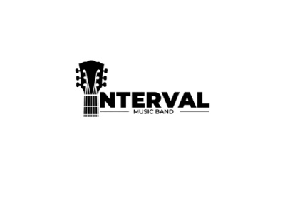 INTERVAL - logo design for local music band branding design illustration illustrator logo minimal vector