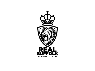Real Suffolk FC - Proposal for logo branding design graphic design illustration illustrator logo minimal typography vector
