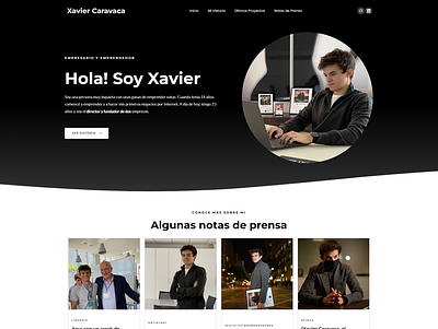 Personal branding website elementor personal brand webdesign wordpress