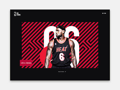 NBA All stars exploration basketball color concept design kobebryant lebronjames michael jordan nba sports visual website