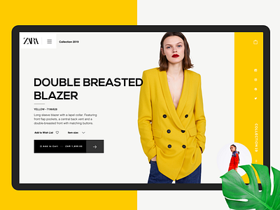 Zara - Product page