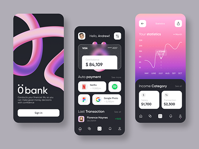 Finance mobile app