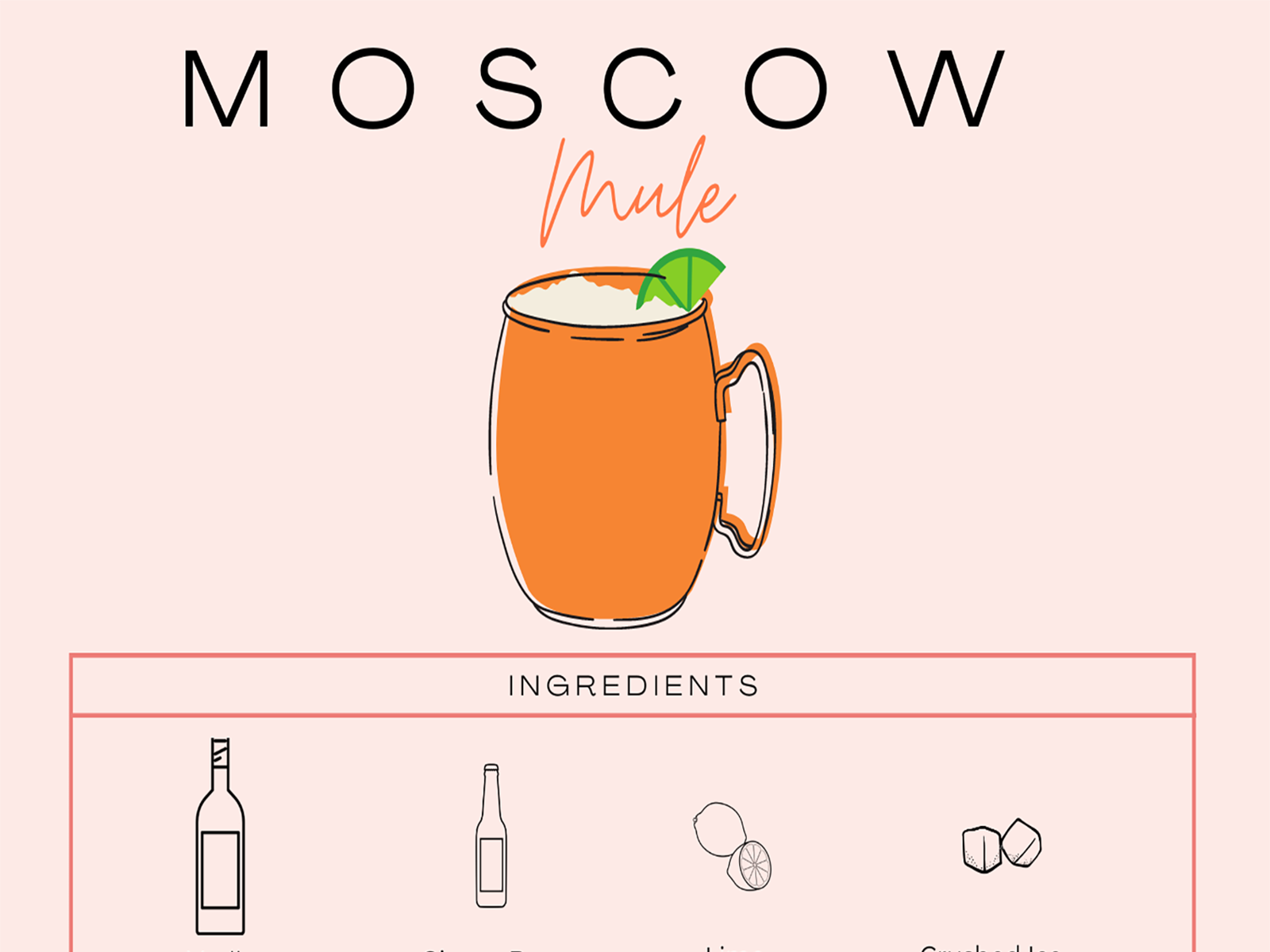 moscow mule by Karen Liu on Dribbble