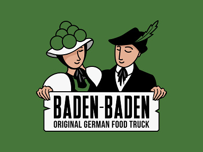 Baden Baden Food Truck Branding