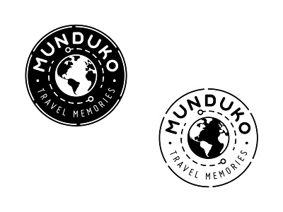 Branding Munduko - Travel memories branding design graphic design logo vector