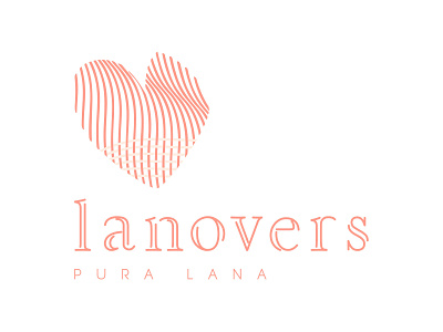 Lanovers "pure wool" Brand branding design graphic design logo vector