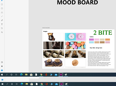 mood board foodapp mobile ui moodboard ui ui design