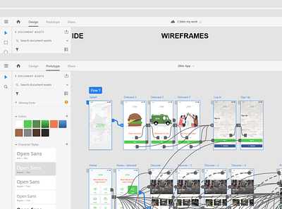 prototype app design interaction pagesinteraction product prototype protoyping uidesign